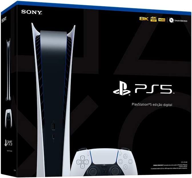 Console PlayStation 5 Digital Edition - Sony - loja de games curitiba -  Brasil Games - Console PS5 - Jogos para PS4 - Jogos para Xbox One - Jogos  par Nintendo Switch - Cartões PSN - PC Gamer